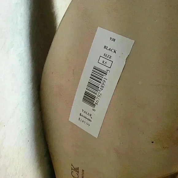 Black Saks fifth avenue wedge - Picture 7 of 8